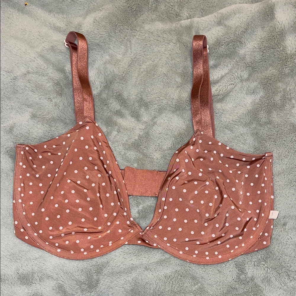 Victoria's Secret Polka Dot Bra - Brown